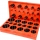 Набор резиновых колец (32 размера, 382 шт, красный кейс)
